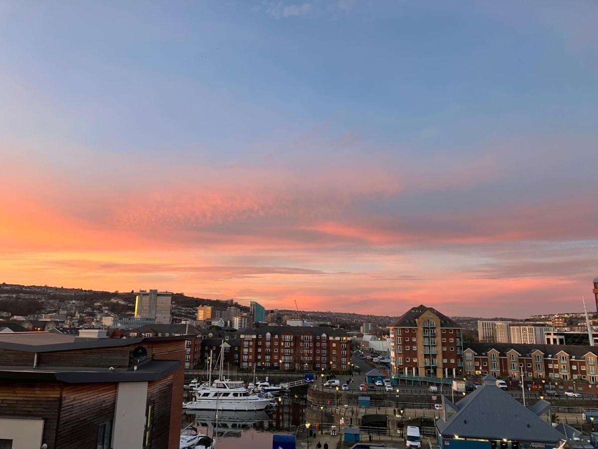 Swansea Bay, Marina & Arena View Mins To Beach & City المظهر الخارجي الصورة
